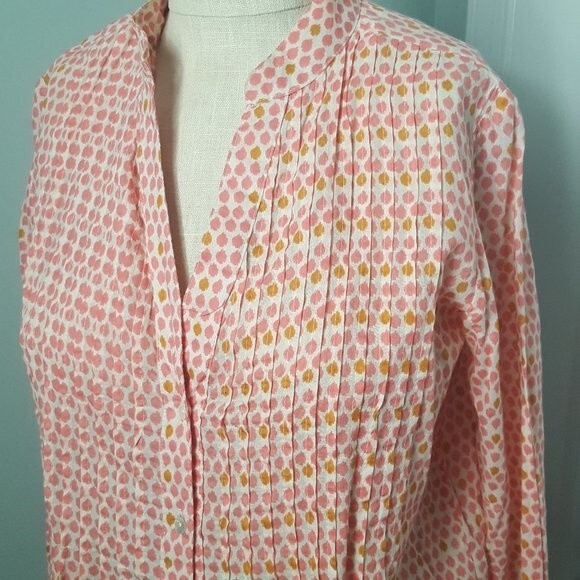 Rock Flower Paper Pink Dot Tunic Top - Picture 2 of 7